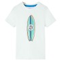 Kurzarm-T-Shirt für Kinder in Rohfarbe 104 von , Kinder-T-Shirts - Ref: Foro24-11810, Preis: 8,20 €, Rabatt: %