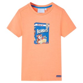 Neonoranges Kurzarm-T-Shirt für Kinder 128 von , Kinder-T-Shirts - Ref: Foro24-11852, Preis: 7,96 €, Rabatt: %