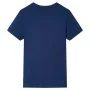 Dark blue short-sleeved children's t-shirt 140 by , Kids T-shirts - Ref: Foro24-11943, Price: 8,32 €, Discount: %