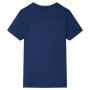 Dunkelblaues kurzärmeliges Kinder-T-Shirt 140 von , Kinder-T-Shirts - Ref: Foro24-11943, Preis: 8,41 €, Rabatt: %