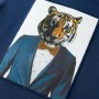 Camiseta infantil de manga corta azul oscuro 140 de , Camisetas para niños - Ref: Foro24-11943, Precio: 8,41 €, Descuento: %