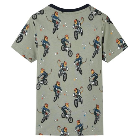 Pijama de manga corta infantil caqui claro 104 de , Pijamas de niños - Ref: Foro24-11865, Precio: 10,93 €, Descuento: %