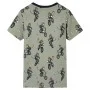 Pijama de manga corta infantil caqui claro 104 de , Pijamas de niños - Ref: Foro24-11865, Precio: 11,24 €, Descuento: %