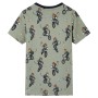 Pijama de manga corta infantil caqui claro 128 de , Pijamas de niños - Ref: Foro24-11867, Precio: 10,93 €, Descuento: %