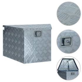Caja de aluminio 737/381x410x460 mm plateada