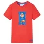 Kinder-Kurzarm-T-Shirt rot 116 von , Kinder-T-Shirts - Ref: Foro24-11841, Preis: 7,88 €, Rabatt: %