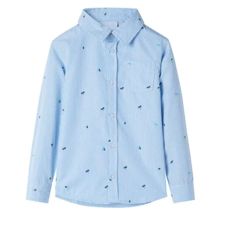 Camisa infantil azul claro 128 de , Camisetas para niños - Ref: Foro24-12187, Precio: 14,24 €, Descuento: %