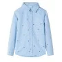 Camisa infantil azul claro 128 de , Camisetas para niños - Ref: Foro24-12187, Precio: 14,24 €, Descuento: %