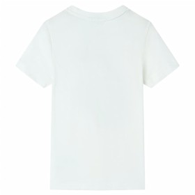 Kurzarm-T-Shirt für Kinder in der Farbe Ecru 140 von , Kinder-T-Shirts - Ref: Foro24-11813, Preis: 8,20 €, Rabatt: %
