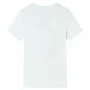 Children's short-sleeved t-shirt in ecru color 140 by , Kids T-shirts - Ref: Foro24-11813, Price: 8,12 €, Discount: %