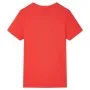 Camiseta de manga corta infantil rojo 128 de , Camisetas para niños - Ref: Foro24-11842, Precio: 7,88 €, Descuento: %