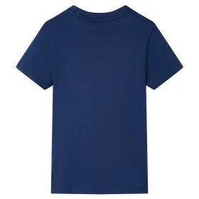Kurzarm dunkelblaues Kinder-T-Shirt Größe 92 von , Kinder-T-Shirts - Ref: Foro24-11939, Preis: 8,32 €, Rabatt: %