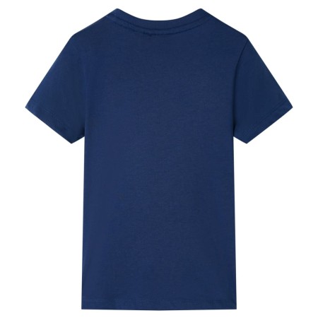 Kurzarm dunkelblaues Kinder-T-Shirt Größe 92 von , Kinder-T-Shirts - Ref: Foro24-11939, Preis: 8,41 €, Rabatt: %