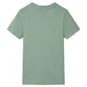 Kurzarm-Kinder-T-Shirt in Khaki, Größe 104. von , Kinder-T-Shirts - Ref: Foro24-11835, Preis: 7,96 €, Rabatt: %
