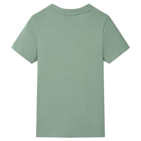 Kurzarm-Kinder-T-Shirt in Khaki, Größe 104. von , Kinder-T-Shirts - Ref: Foro24-11835, Preis: 7,96 €, Rabatt: %