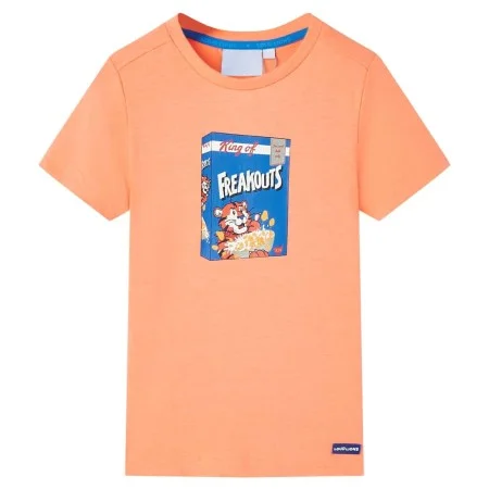 Camiseta de manga corta infantil naranja neón 92 by , Kids T-shirts - Ref: Foro24-11849, Price: 7,88 €, Discount: %