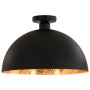 Deckenlampen 2 Stück schwarz und gold halbkugelförmig E27 von vidaXL, Lampen - Ref: Foro24-50873, Preis: 72,49 €, Rabatt: %