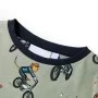 Kurzarm-Kinderpyjama in hellem Khaki, Größe 140. von , Kinderpyjamas - Ref: Foro24-11868, Preis: 11,24 €, Rabatt: %