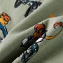 Pijama de manga corta infantil caqui claro 140 de , Pijamas de niños - Ref: Foro24-11868, Precio: 11,35 €, Descuento: %