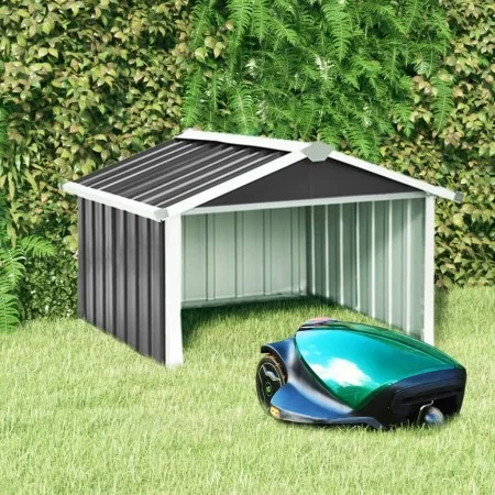 Cobertizo para cortacésped acero galvanizado 92x97x63 cm de , Cobertizos - Ref: Foro24-150909, Precio: 70,86 €, Descuento: %