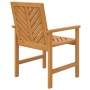 Garden dining chairs 4 pcs solid acacia wood by , Garden chairs - Ref: Foro24-3155975, Price: 368,31 €, Discount: %
