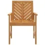 Garten-Esszimmerstühle, 2 Stück, massives Akazienholz von , Gartenstühle - Ref: Foro24-362227, Preis: 186,29 €, Rabatt: %