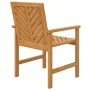 Sillas de comedor de jardín 2 uds madera maciza acacia de , Sillas de jardín - Ref: Foro24-362227, Precio: 182,84 €, Descuent...