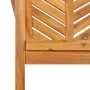 Sillas de comedor de jardín 2 uds madera maciza acacia de , Sillas de jardín - Ref: Foro24-362227, Precio: 182,84 €, Descuent...
