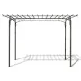Garten-Rosenbogen, Stahlpavillon, Gartendekoration von , Pergolen, Bögen und Gartenspaliere - Ref: Foro24-40791, Preis: 182,7...