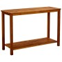 Solid acacia wood garden console table 110x40x75 cm by , Garden tables - Ref: Foro24-316406, Price: 129,45 €, Discount: %