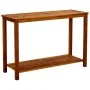 Solid acacia wood garden console table 110x40x75 cm by , Garden tables - Ref: Foro24-316406, Price: 126,45 €, Discount: %