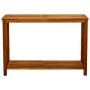 Solid acacia wood garden console table 110x40x75 cm by , Garden tables - Ref: Foro24-316406, Price: 126,45 €, Discount: %