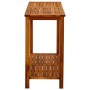 Solid acacia wood garden console table 110x40x75 cm by , Garden tables - Ref: Foro24-316406, Price: 129,45 €, Discount: %
