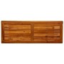 Solid acacia wood garden console table 110x40x75 cm by , Garden tables - Ref: Foro24-316406, Price: 129,45 €, Discount: %