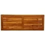 Solid acacia wood garden console table 110x40x75 cm by , Garden tables - Ref: Foro24-316406, Price: 126,45 €, Discount: %