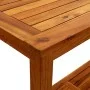 Solid acacia wood garden console table 110x40x75 cm by , Garden tables - Ref: Foro24-316406, Price: 126,45 €, Discount: %