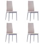 Cappuccino 5-teiliges Esstisch- und Stuhlset von , Möbelsets für Küchen und Esszimmer - Ref: Foro24-281701, Preis: 208,37 €, ...