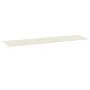 Cojín de banco de jardín tela Oxford crema 200x50x3 cm de , Cojines para sillas y sofás - Ref: Foro24-47609, Precio: 28,33 €,...