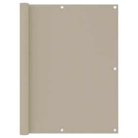 Balcony awning beige oxford fabric 120x300 cm by , Umbrellas - Ref: Foro24-134944, Price: 20,74 €, Discount: %