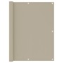 Balcony awning beige oxford fabric 120x300 cm by , Umbrellas - Ref: Foro24-134944, Price: 20,74 €, Discount: %