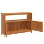 Garden console table solid acacia wood 110x35x75 cm by , Garden tables - Ref: Foro24-319697, Price: 202,55 €, Discount: %