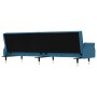 Sofá cama con cojines terciopelo azul by , Sofas - Ref: Foro24-351856, Price: 332,91 €, Discount: %
