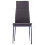 5-teiliger Esstisch und Stühle Set grau von , Möbelsets für Küchen und Esszimmer - Ref: Foro24-281695, Preis: 218,32 €, Rabat...