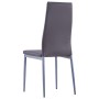5-teiliger Esstisch und Stühle Set grau von , Möbelsets für Küchen und Esszimmer - Ref: Foro24-281695, Preis: 218,32 €, Rabat...