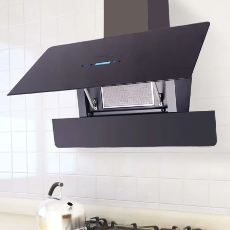 Campana extractora con pantalla táctil negro 900 mm by , Extractors - Ref: Foro24-242722, Price: 338,78 €, Discount: %