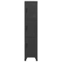 Anthracite grey steel locker 38x45x180 cm by , Lockers and storage cabinets - Ref: Foro24-339783, Price: 158,12 €, Discount: %