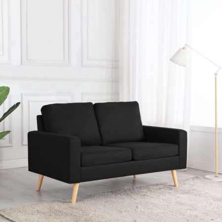 2-Sitzer-Sofa aus schwarzem Stoff von , Sofas - Ref: Foro24-288712, Preis: 253,97 €, Rabatt: %