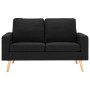 2 seater black fabric sofa by , Sofas - Ref: Foro24-288712, Price: 253,97 €, Discount: %