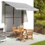 Replacement fabric for anthracite gray and white awning 3.5x2.5 m by , Awnings - Ref: Foro24-311986, Price: 37,97 €, Discount: %