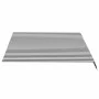 Replacement fabric for anthracite gray and white awning 3.5x2.5 m by , Awnings - Ref: Foro24-311986, Price: 37,97 €, Discount: %